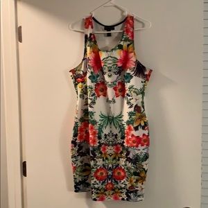 Tropical tank dress